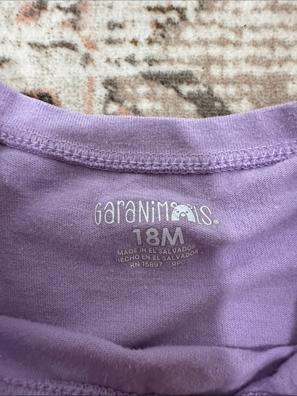 Old Navy Purple Long Sleeve Tee with Winter Animal Graphic - Picture 7 of 11